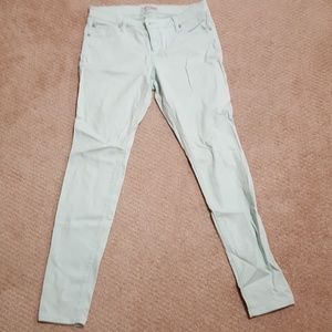 Mint Skinny Jeans
